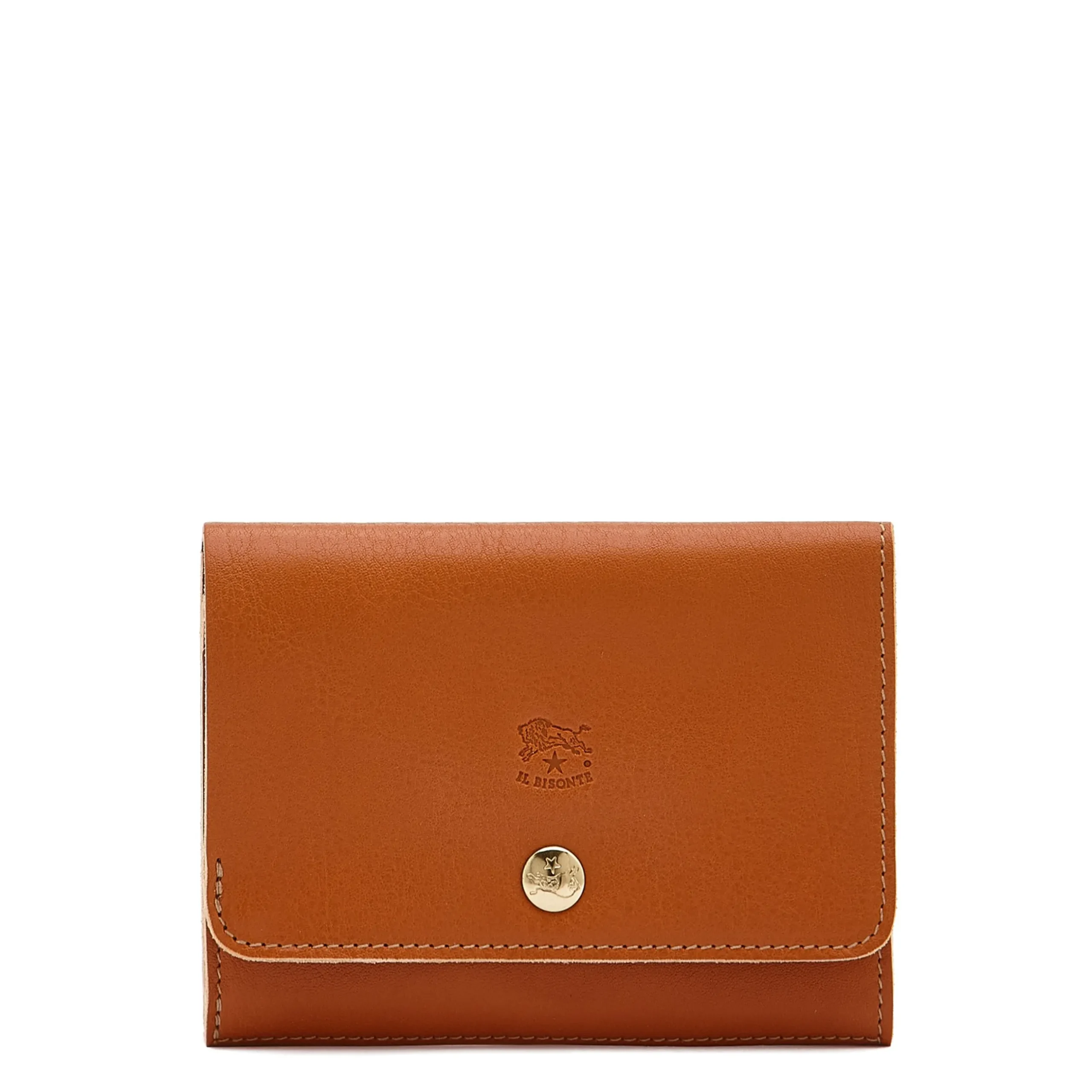 Alberese Wallet in leather color caramel