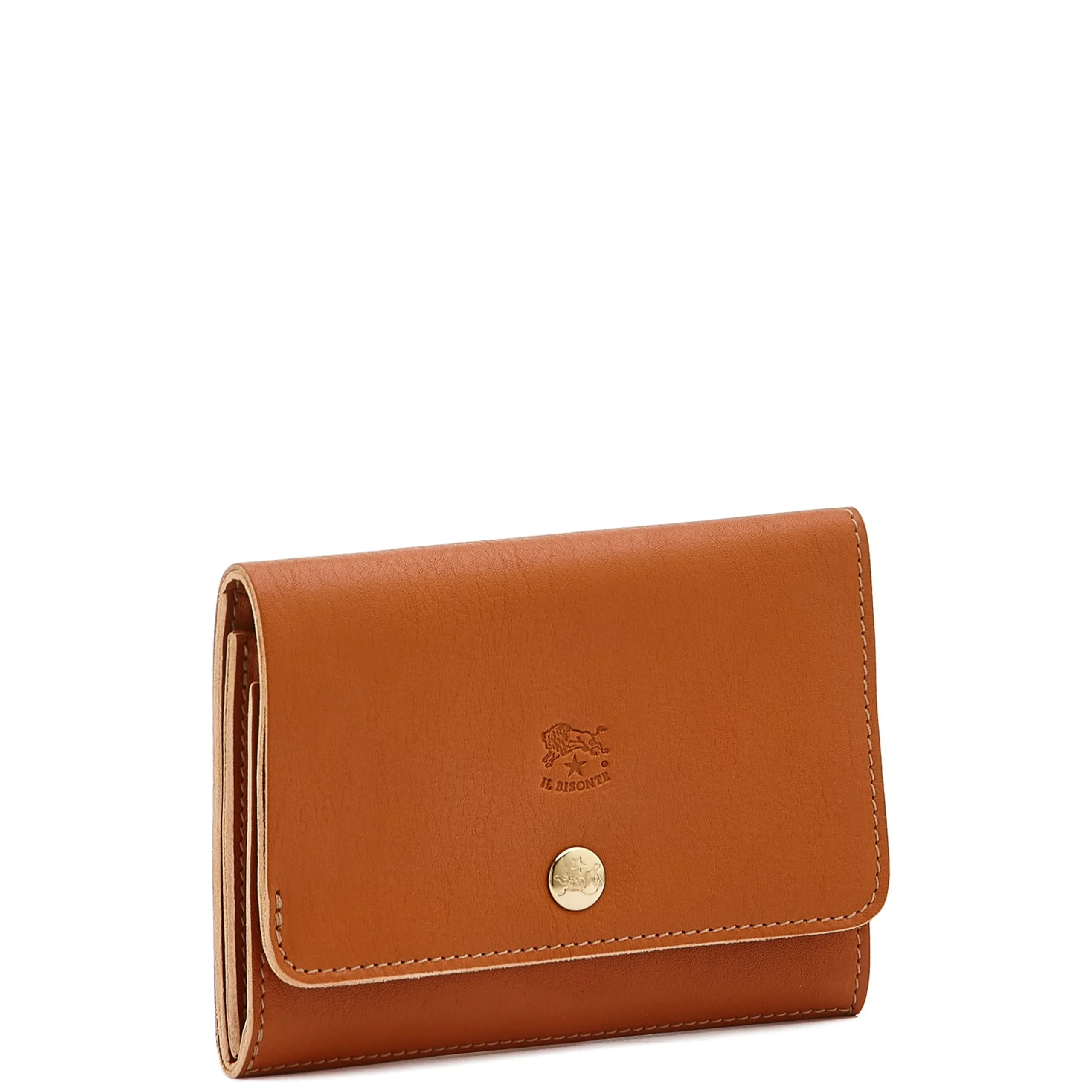 Alberese Wallet in leather color caramel