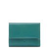 Anna Women's small wallet in leather color polinesia