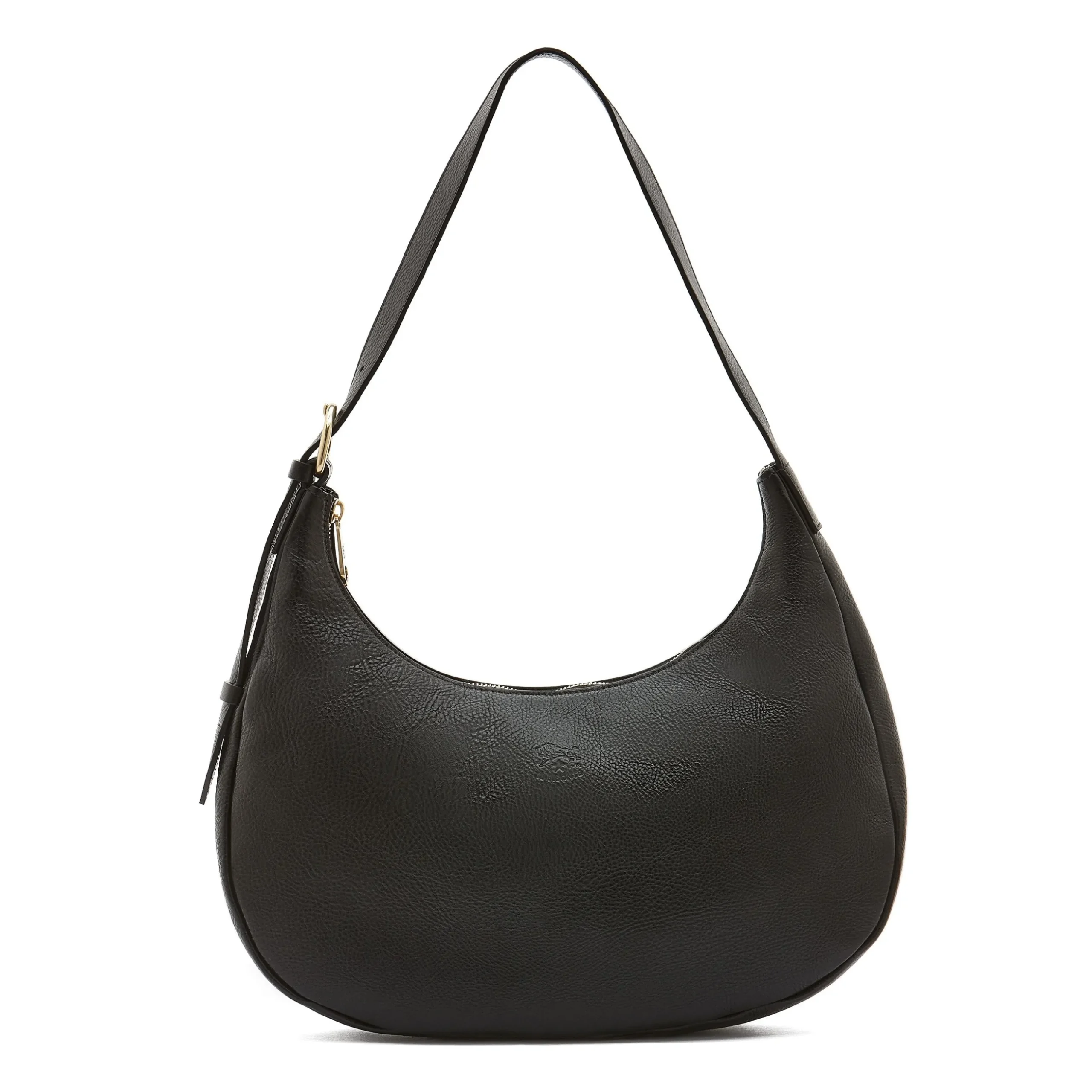 Belcanto Women's shoulder bag in leather color black