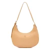 Belcanto Women's shoulder bag in leather color natural