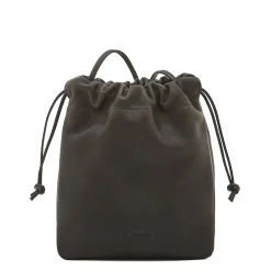 Bellini Women's bucket bag in leather color black
