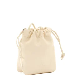 Bellini Women's bucket bag in leather color milk