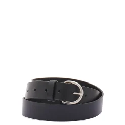 Belt in leather color black
