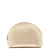 Bigallo Women's case in metallic leather color metallic platinum