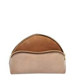 Bigallo Women's case in metallic leather color metallic bronze