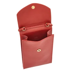Bigallo Women's case in leather color red