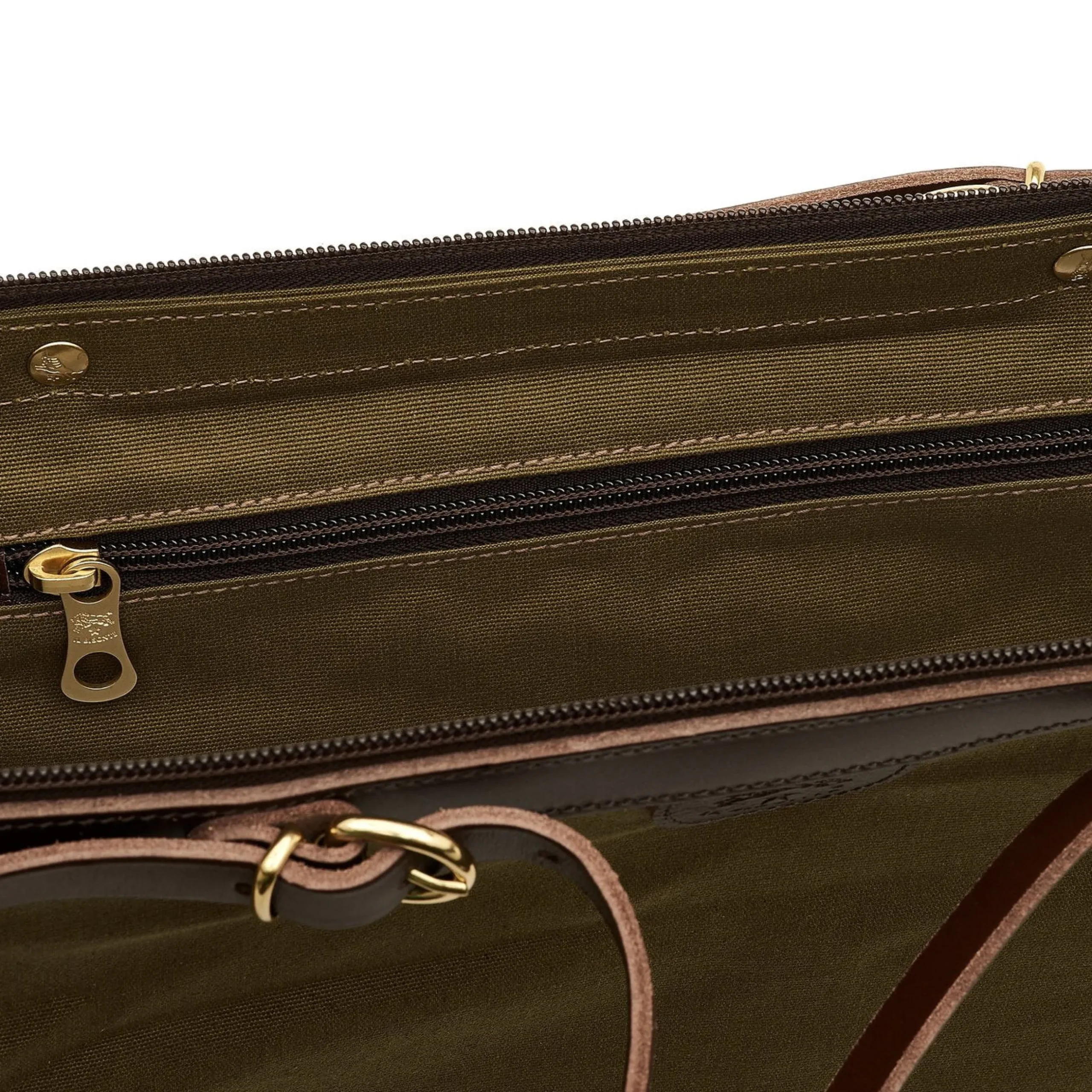 Caramella Women's shoulder bag in fabric color green