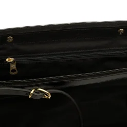 Caramella Women's shoulder bag in fabric color black/black