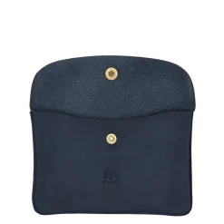 Case in leather color blue