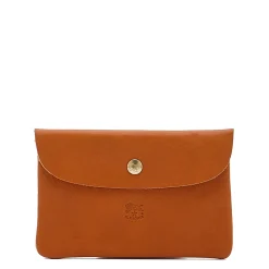 Case in leather color caramel