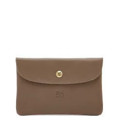 Case in leather color light grey