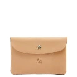 Case in leather color natural
