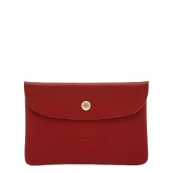 Case in leather color red