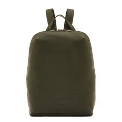 Duccio Men's backpack in vintage leather color forest