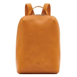 Duccio Men's backpack in vintage leather color natural