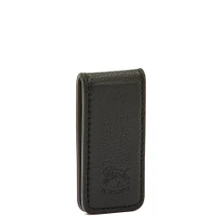 Duccio Men's wallet in vintage leather color black