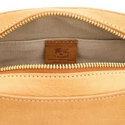 Elisa Women's crossbody bag in leather color natural