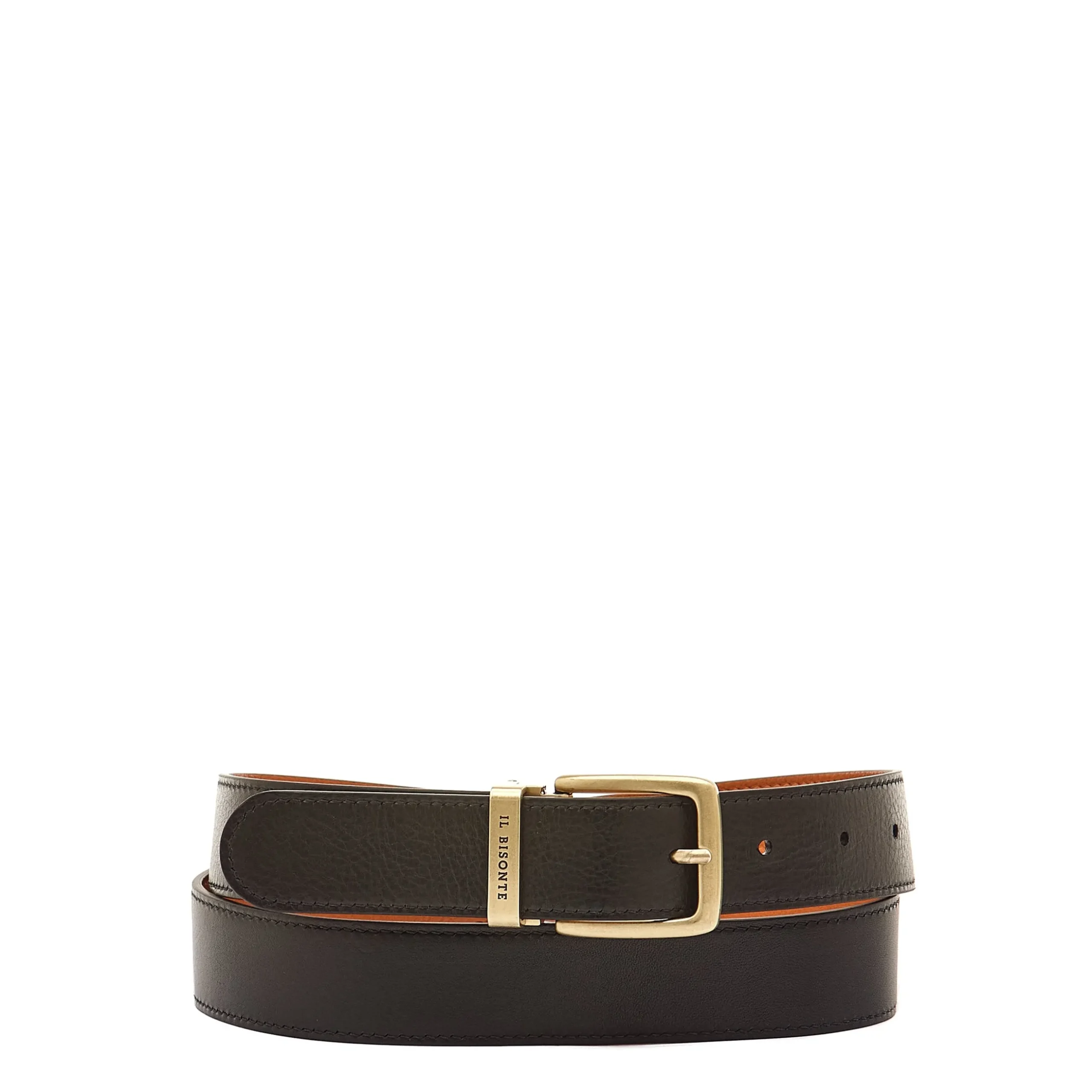 Esperia Women's belt in leather color caramel