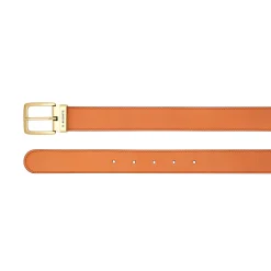 Esperia Women's belt in leather color caramel