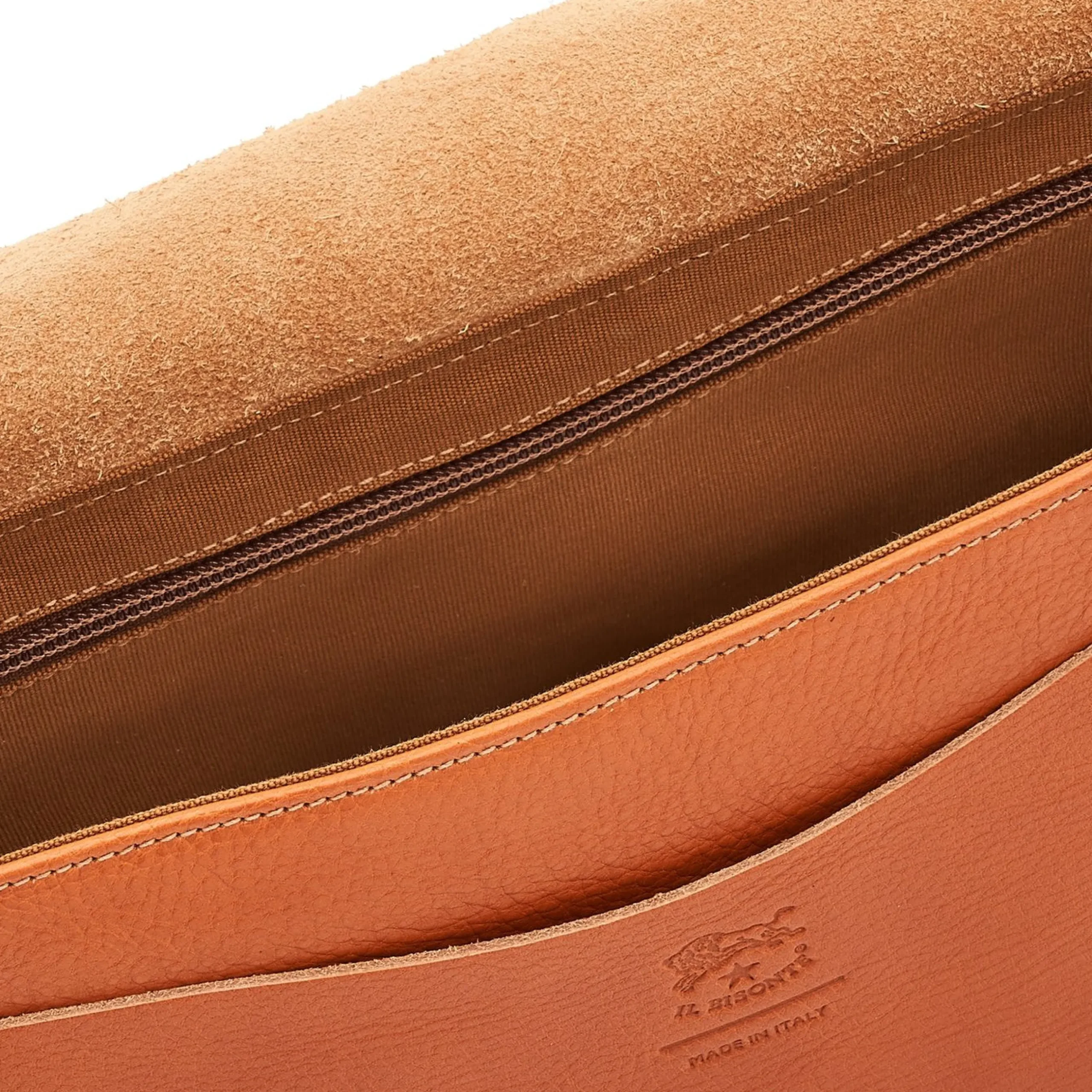 Fausta Medium Women's crossbody bag in leather color caramel