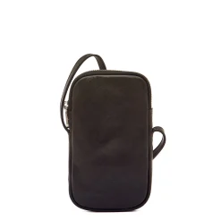 Galileo Men's case in vintage leather color black