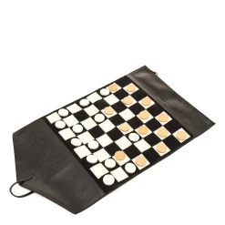 Home Home accessory in leather color black