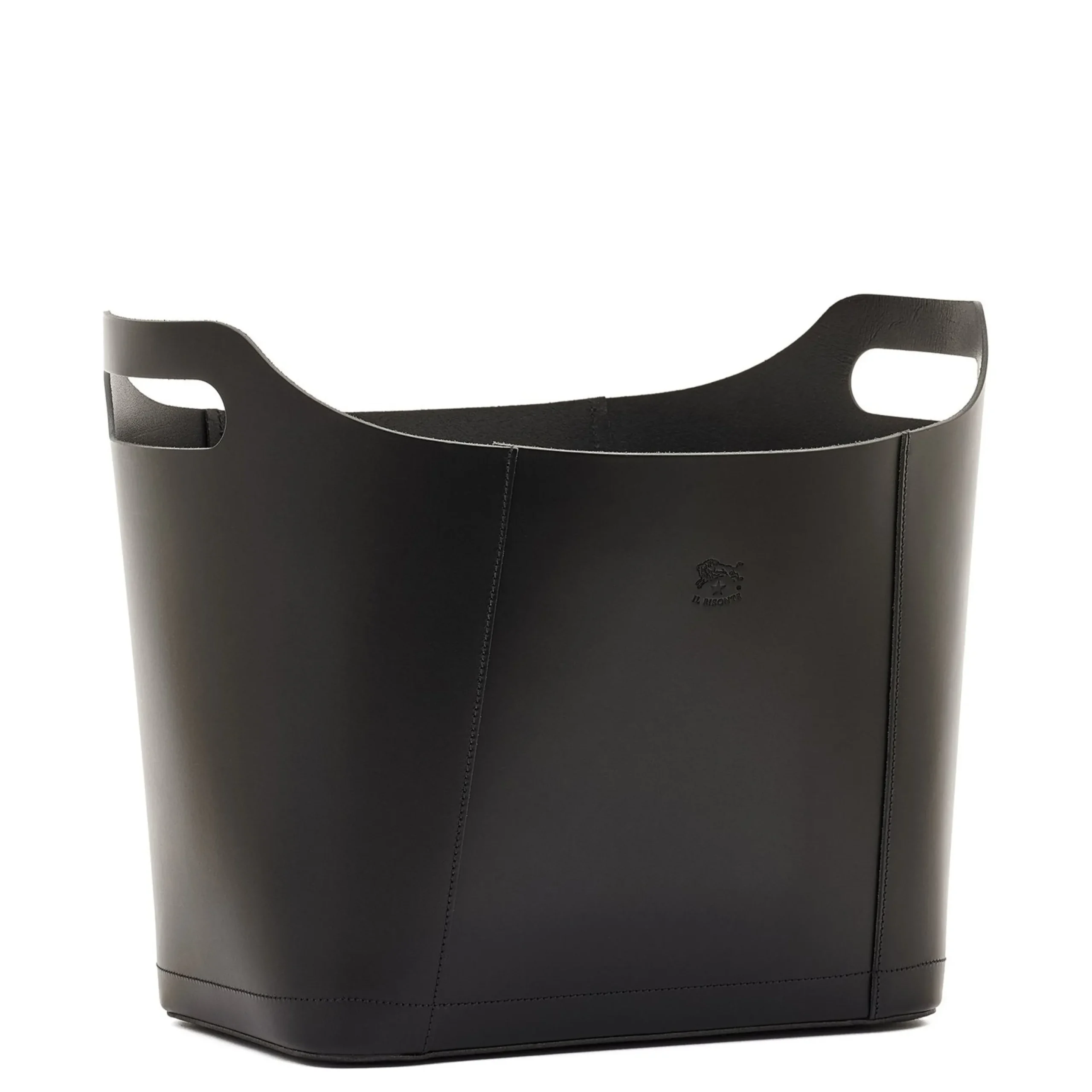 Home Container in leather color black