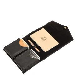 Home Home accessory in leather color black