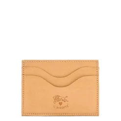 Il bisonte - s. vale Card case in leather color natural