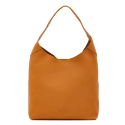Le laudi Women's shoulder bag in vintage leather color natural