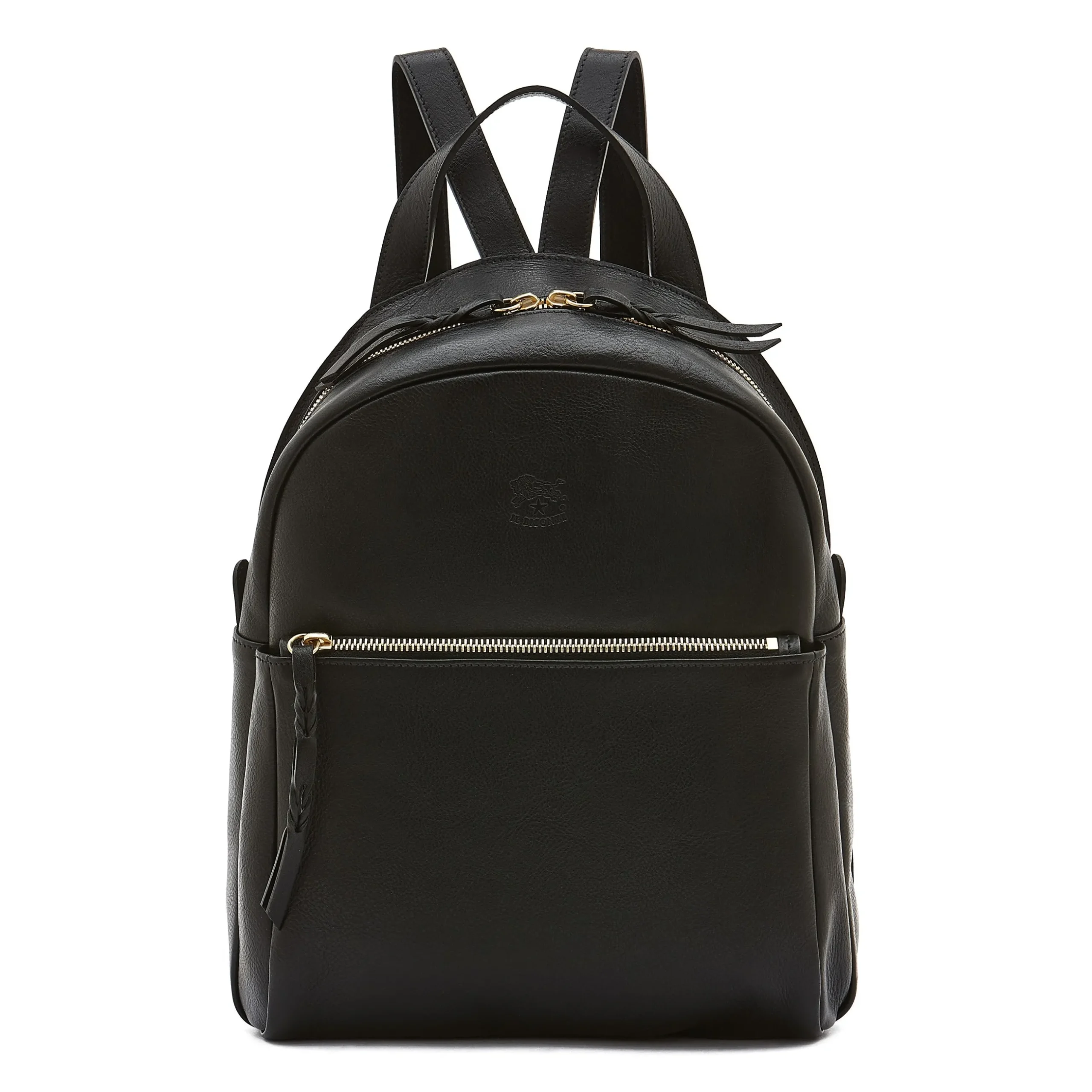 Lungarno Women's backpack in leather color black