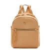 Lungarno Women's backpack in leather color natural