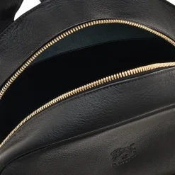 Lungarno Women's backpack in leather color black