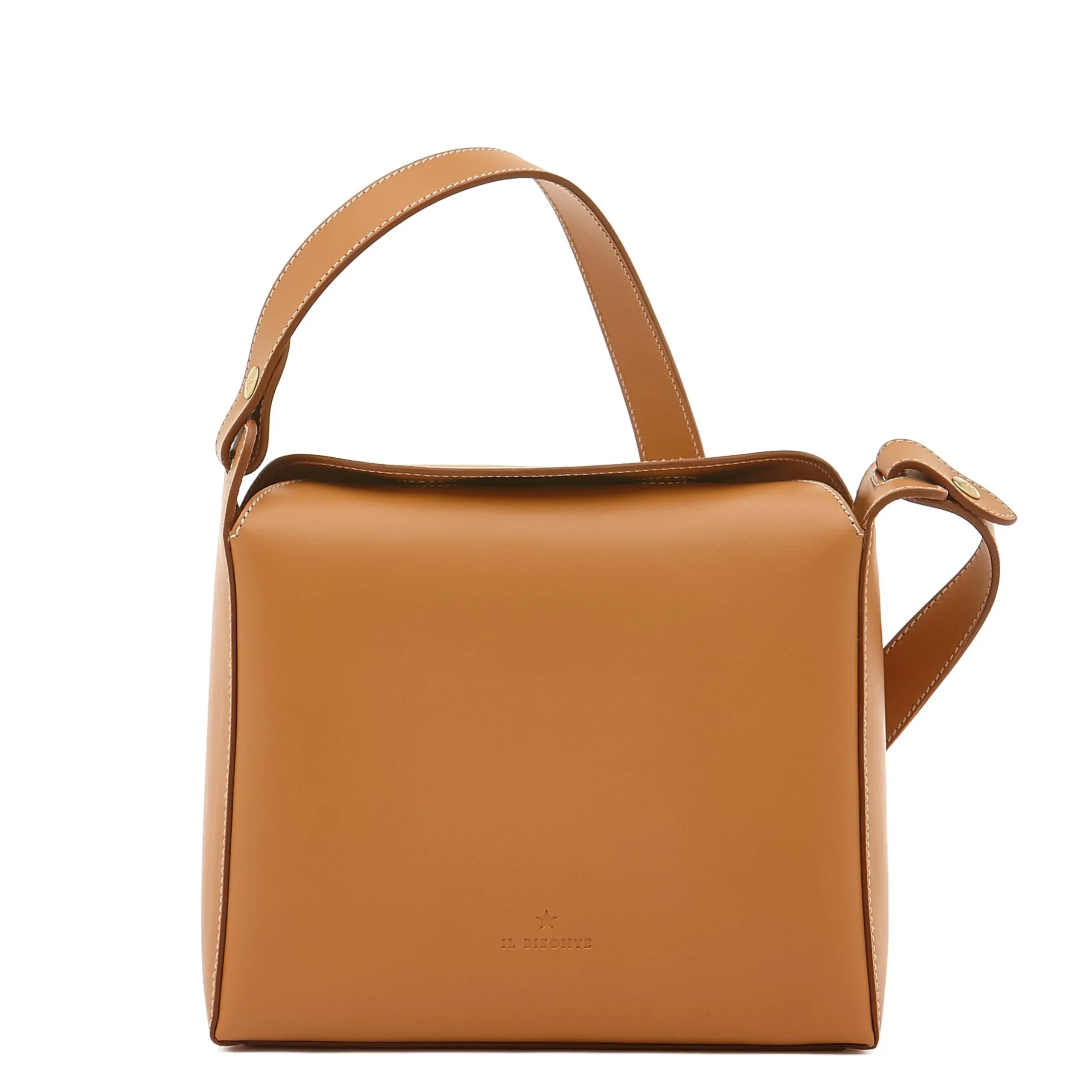 Maggio Women's shoulder bag in leather color natural