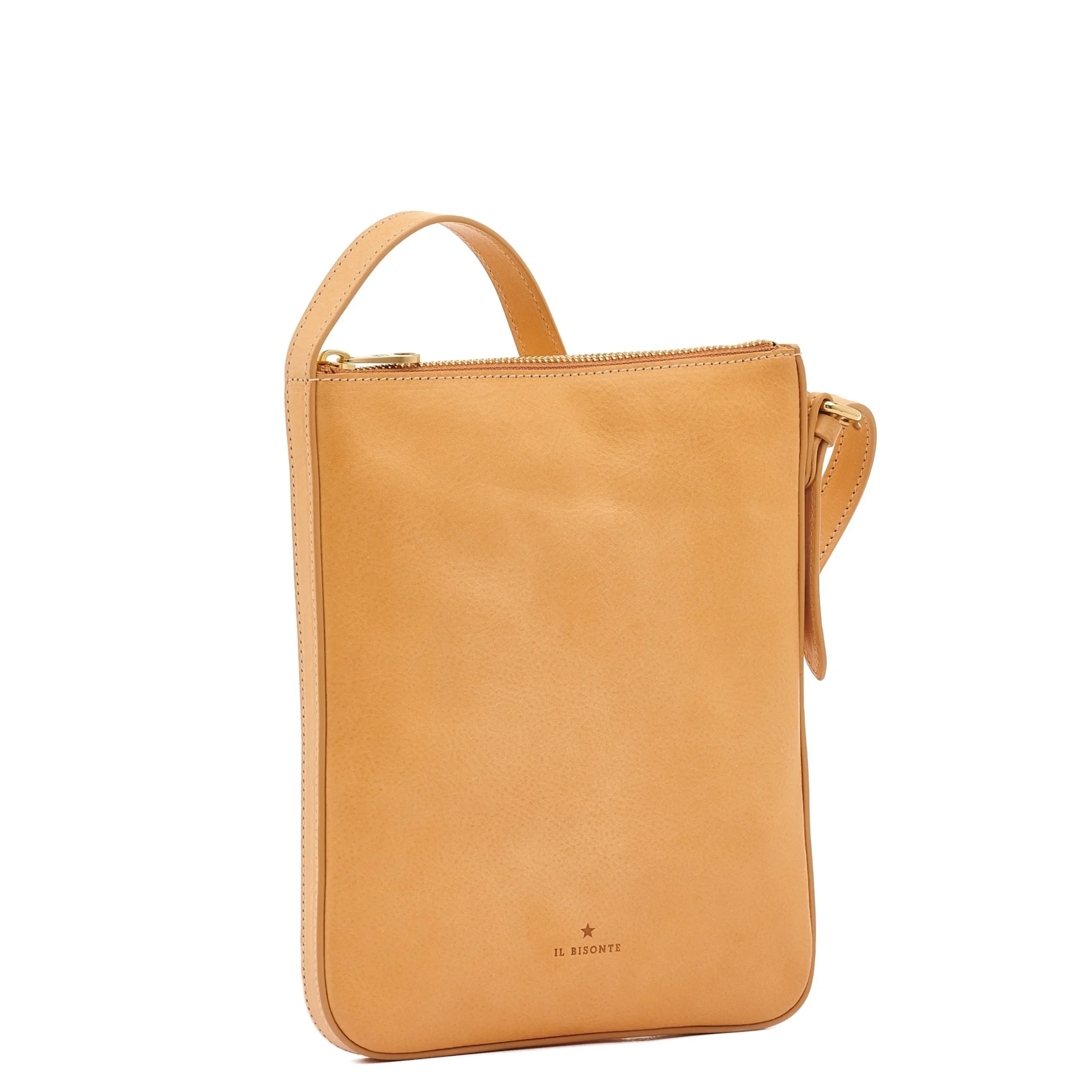 Modulo Women's crossbody bag in leather color natural
