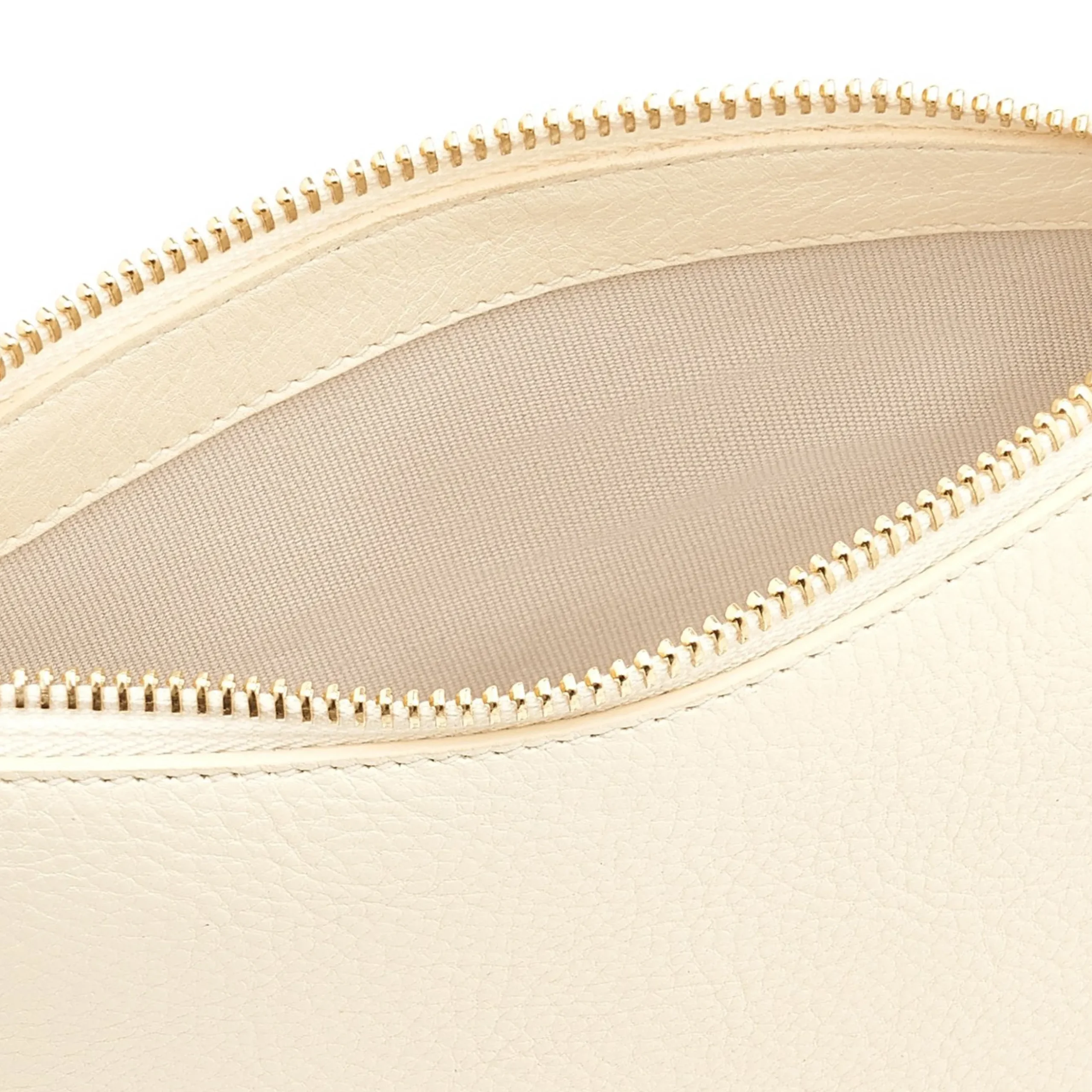 Modulo Women's crossbody bag in leather color white