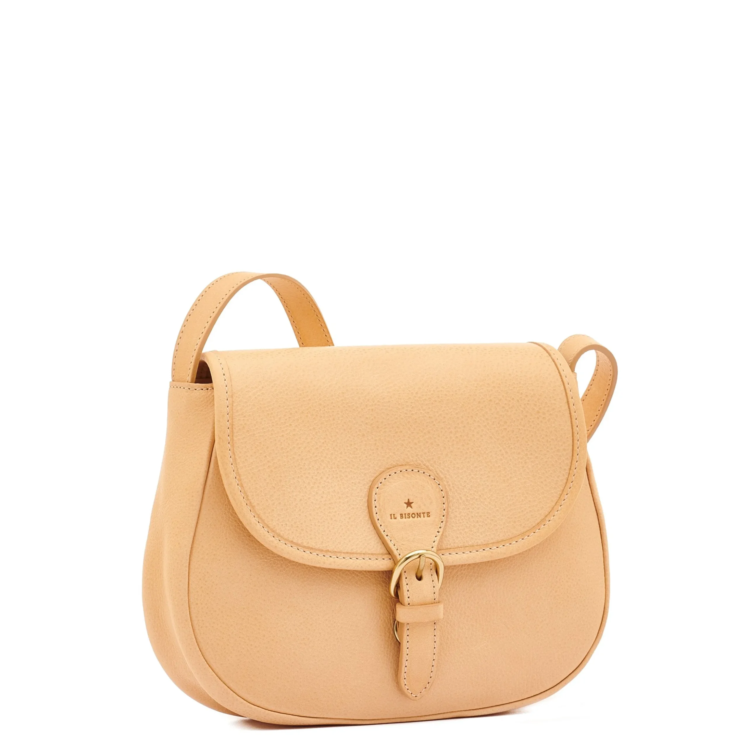 Novecento Women's crossbody bag in leather color natural