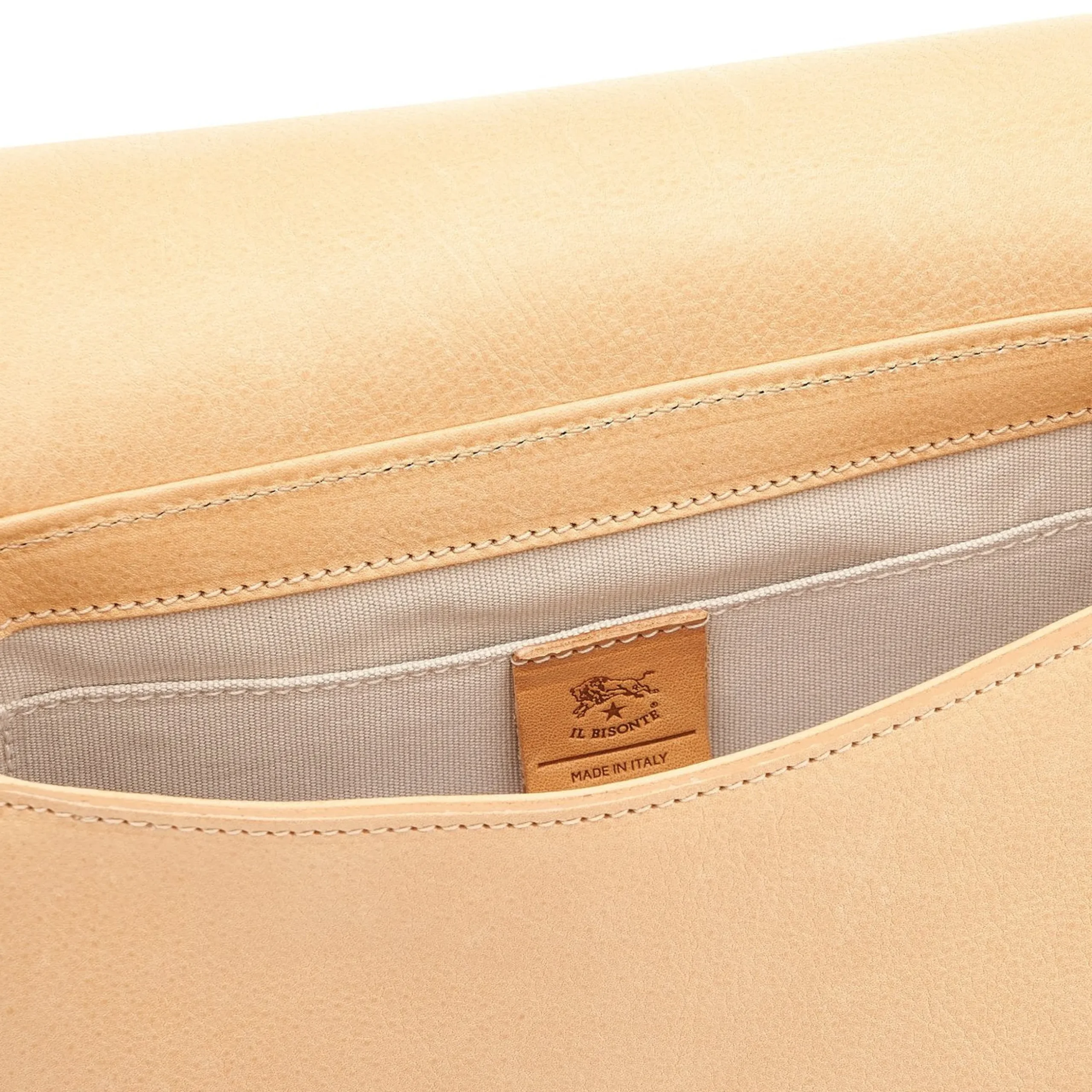 Novecento Women's crossbody bag in leather color natural