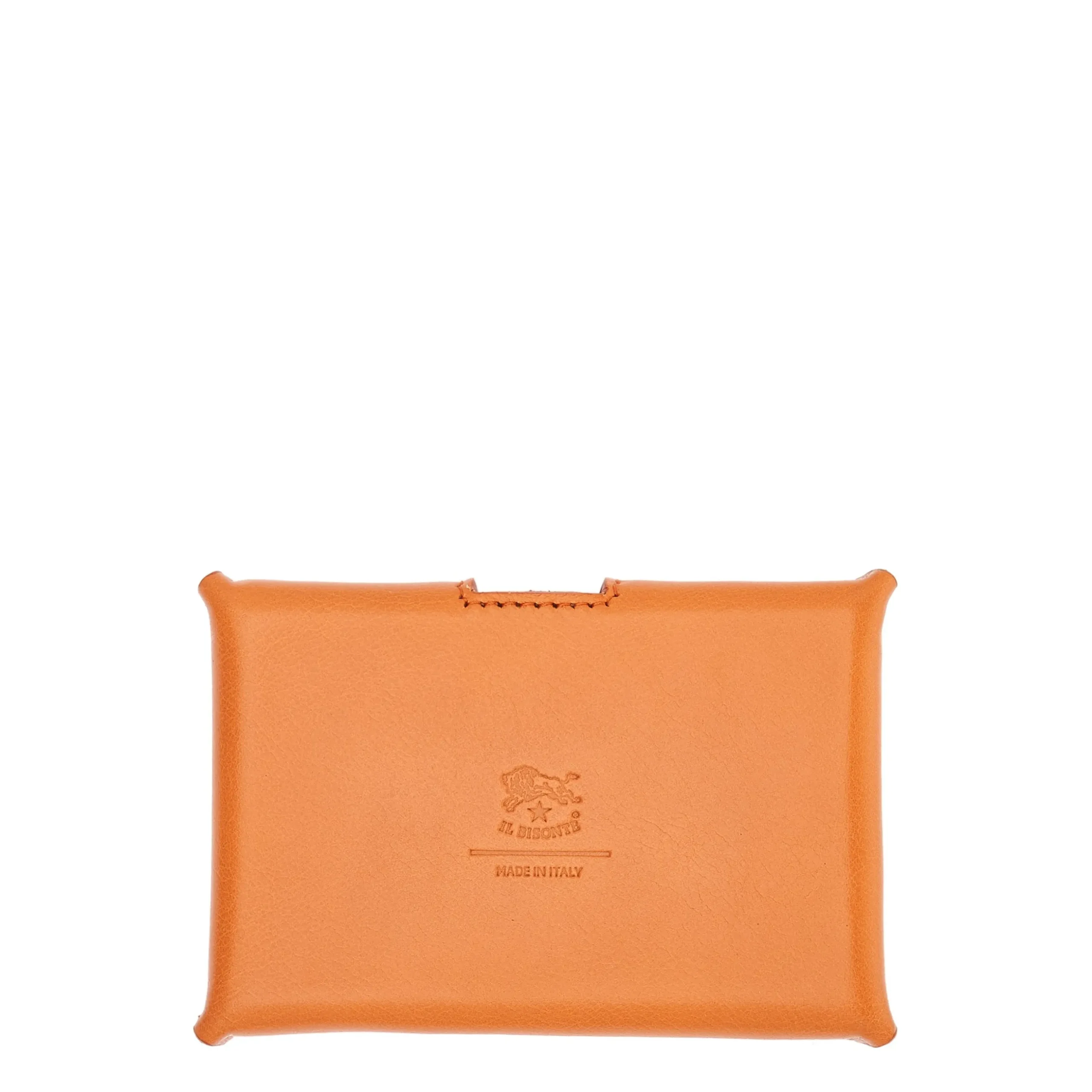 Office & business Business card holder in leather color caramel