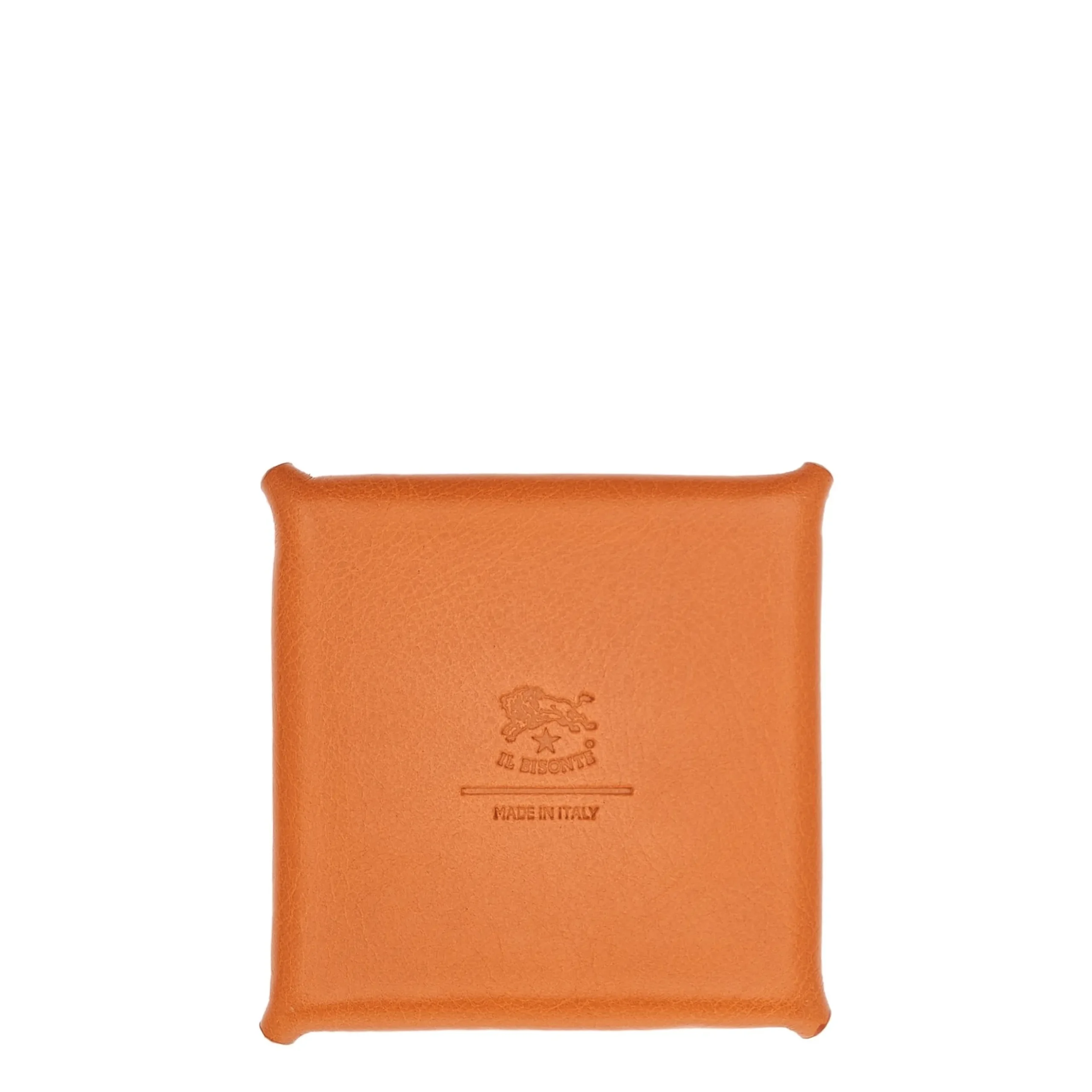 Office & business Desktop pen holder in leather color caramel