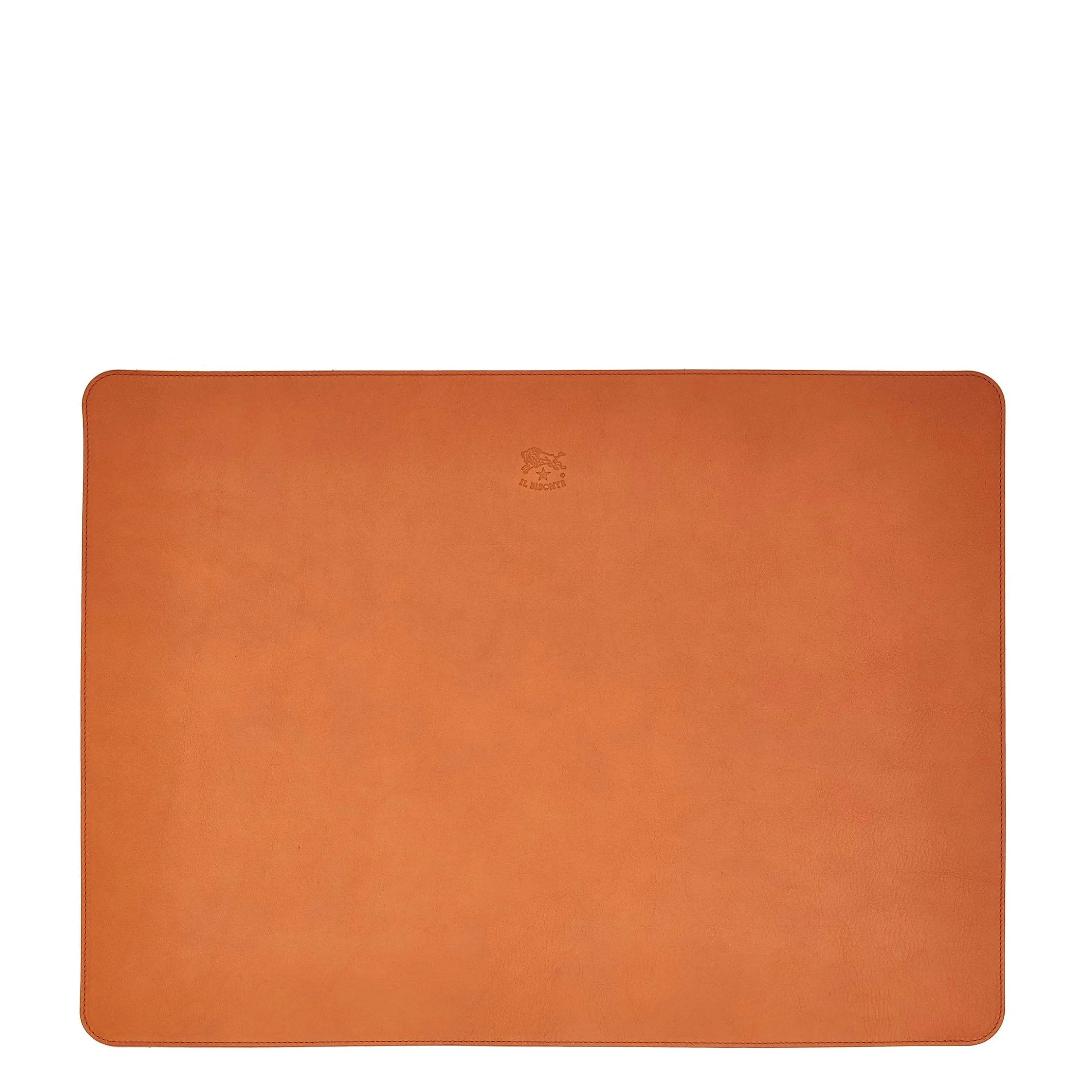 Office & business Desk pad in leather color caramel