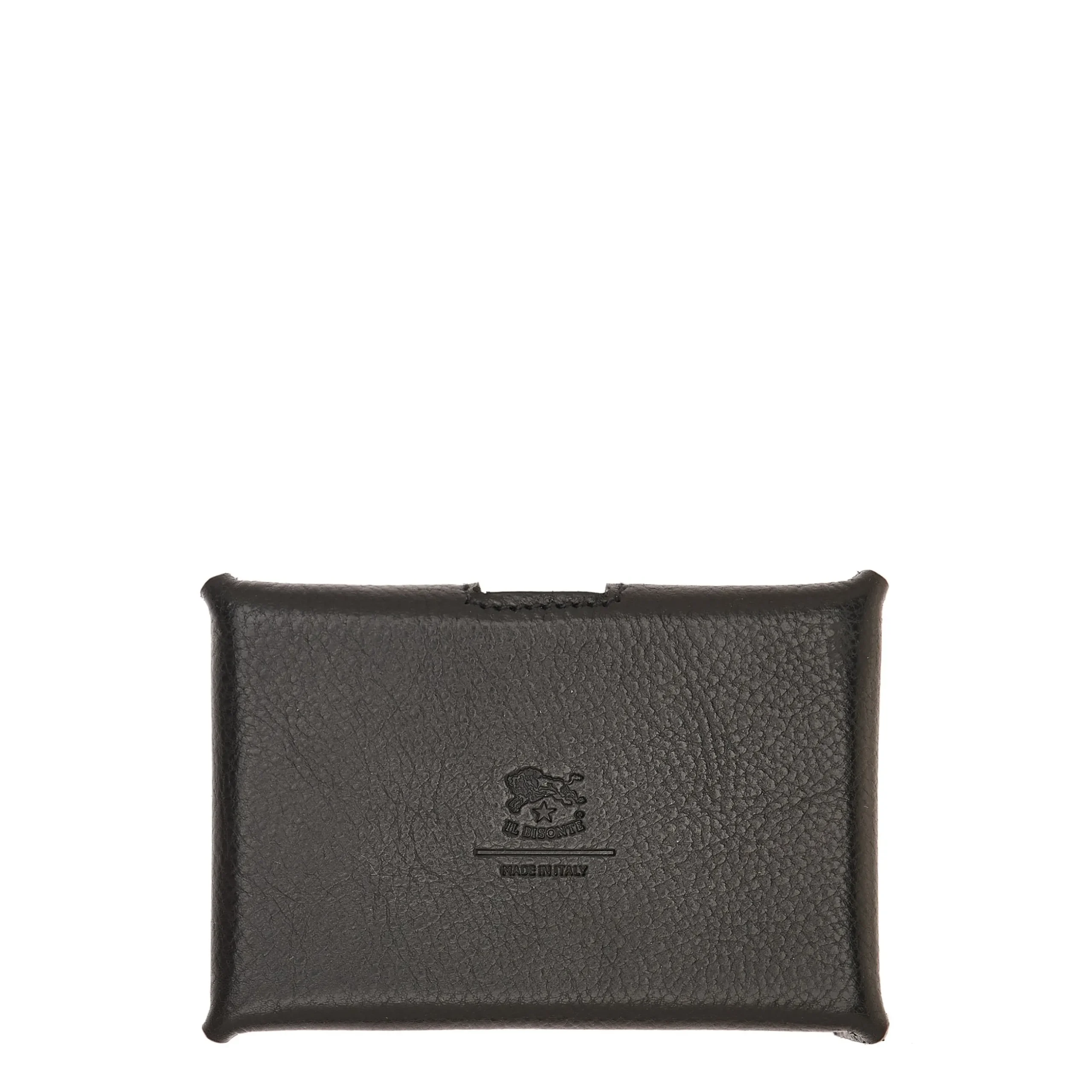 Office & business Business card holder in leather color black