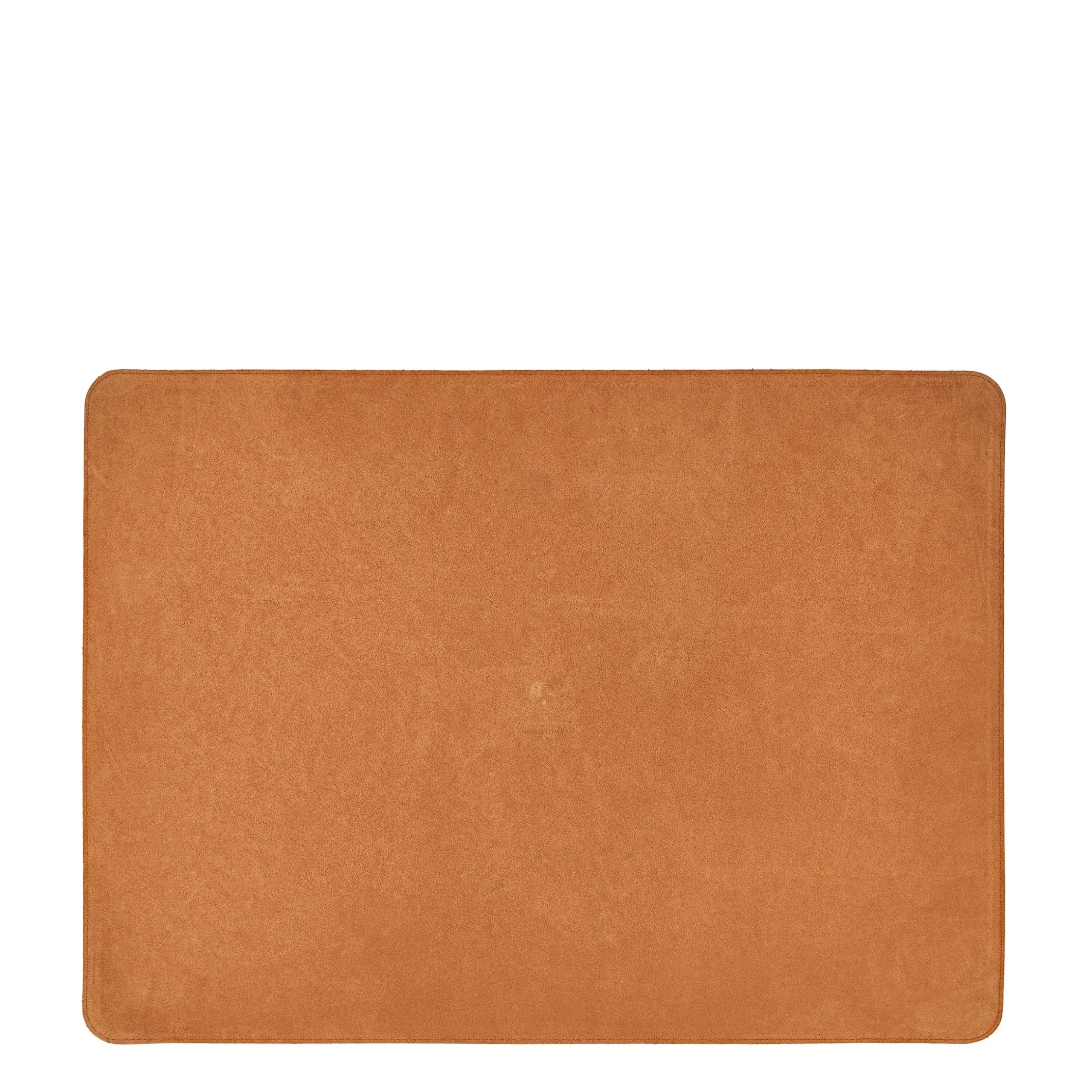 Office & business Desk pad in leather color caramel