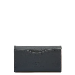 Oliveta Women's keyring in leather color blue
