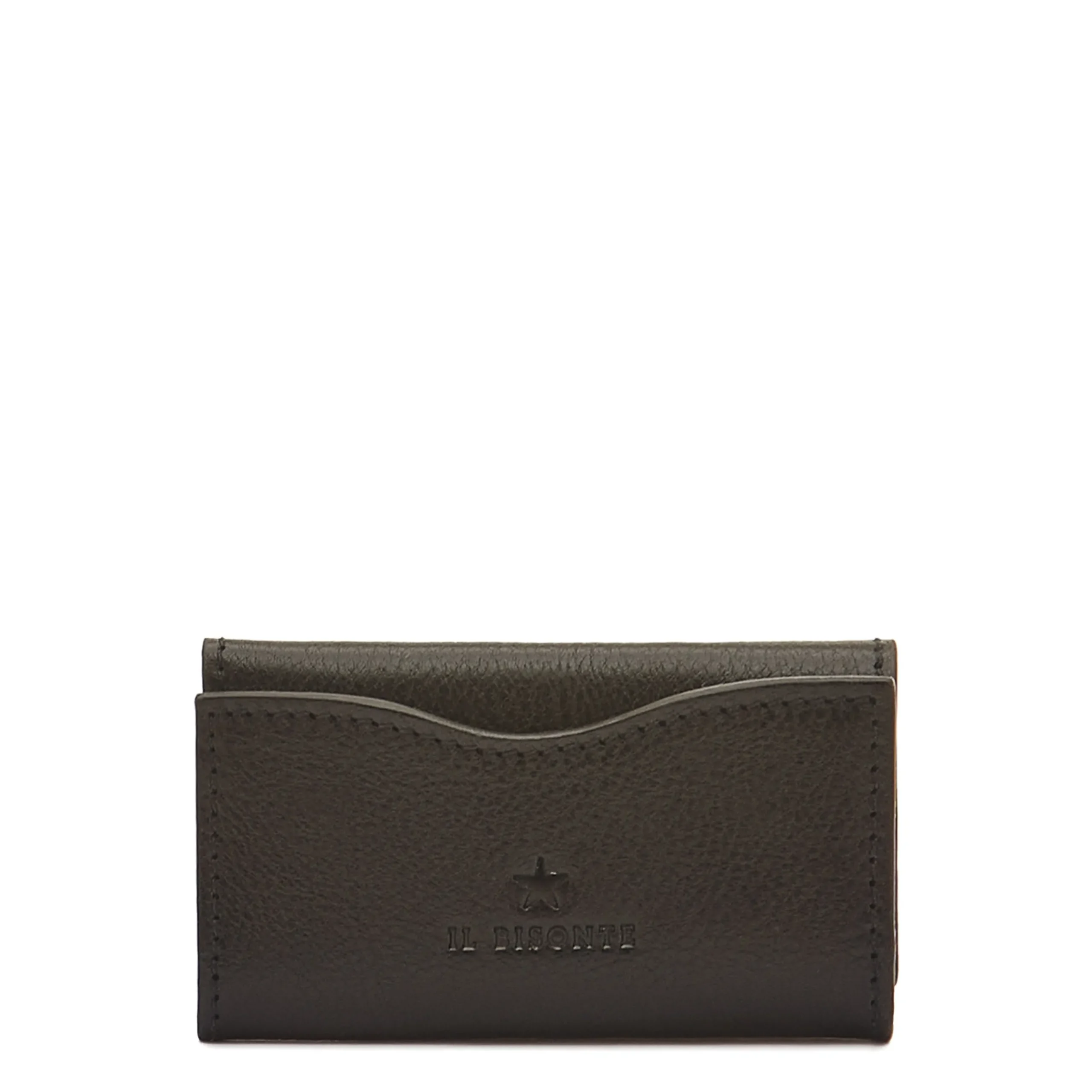 Oliveta Women's keyring in leather color black