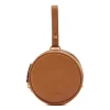 Oliveta Women's coin purse in leather color gianduia