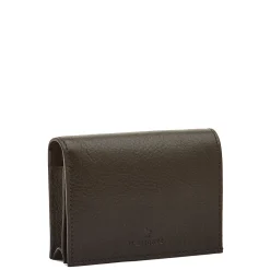 Oliveta Women's small wallet in leather color black