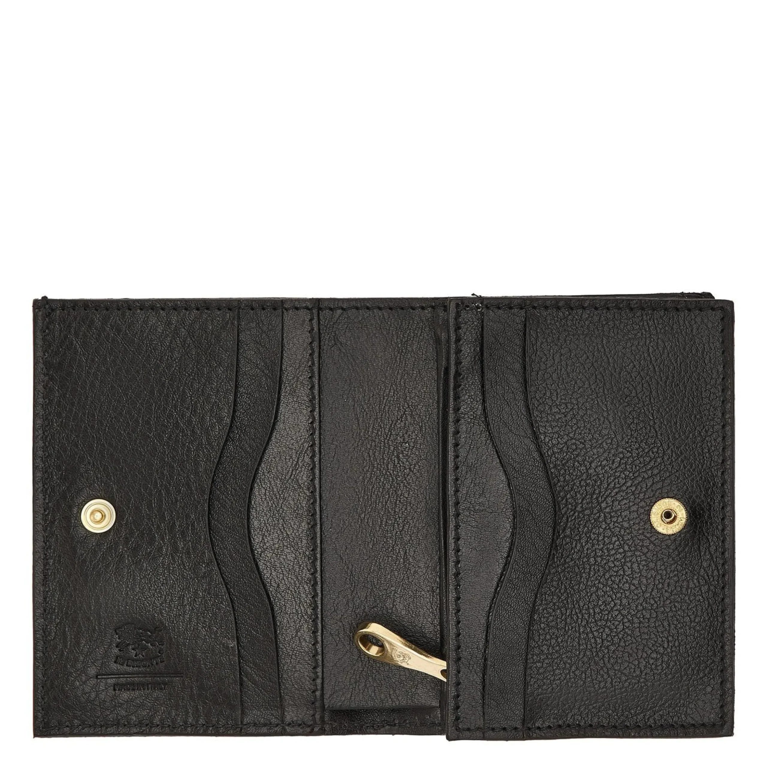 Oliveta Women's small wallet in leather color black