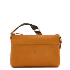 Oriuolo Men's crossbody bag in vintage leather color natural